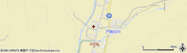 岐阜県関市武芸川町谷口1690周辺の地図