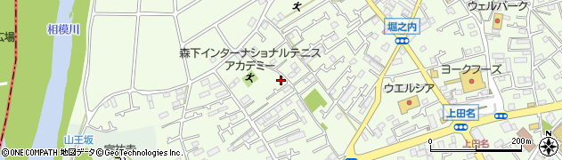 神奈川県相模原市中央区田名1293周辺の地図