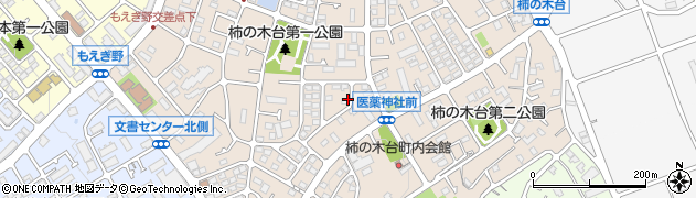 神奈川県横浜市青葉区柿の木台周辺の地図