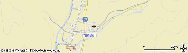 岐阜県関市武芸川町谷口1570周辺の地図