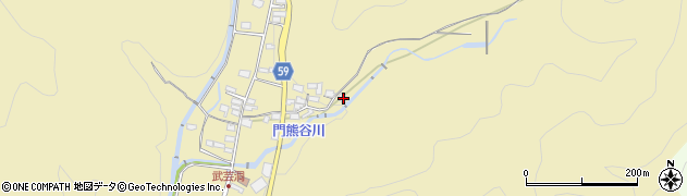 岐阜県関市武芸川町谷口1567周辺の地図