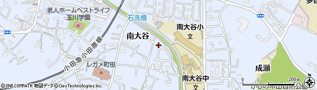 東京都町田市南大谷1117-16周辺の地図