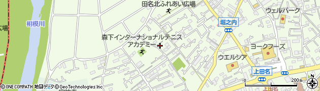 神奈川県相模原市中央区田名1807-2周辺の地図