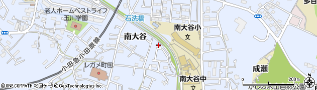 東京都町田市南大谷1117-14周辺の地図
