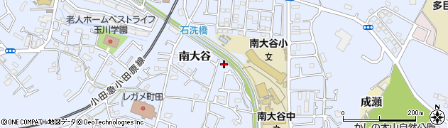 東京都町田市南大谷1117-15周辺の地図