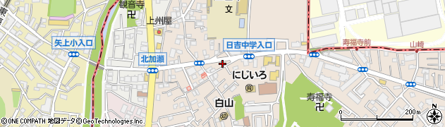 マンマチャオ新川崎店周辺の地図