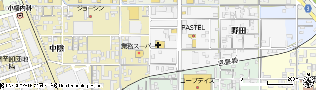 ゴダイドラッグ豊岡店周辺の地図
