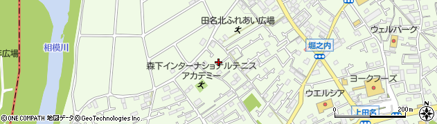 神奈川県相模原市中央区田名1804周辺の地図