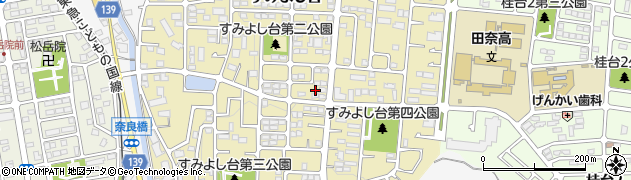 神奈川県横浜市青葉区すみよし台21-39周辺の地図