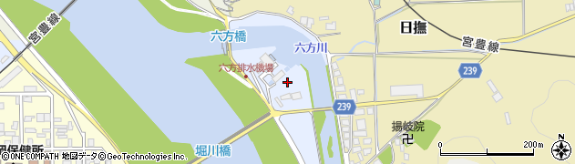 兵庫県豊岡市六地蔵周辺の地図