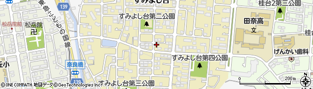 神奈川県横浜市青葉区すみよし台21-36周辺の地図