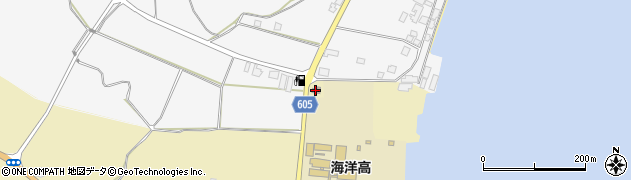 栗田駐在所周辺の地図