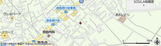 神奈川県相模原市中央区田名4345-5周辺の地図