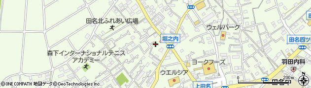 神奈川県相模原市中央区田名1885-17周辺の地図