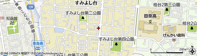 神奈川県横浜市青葉区すみよし台21-28周辺の地図