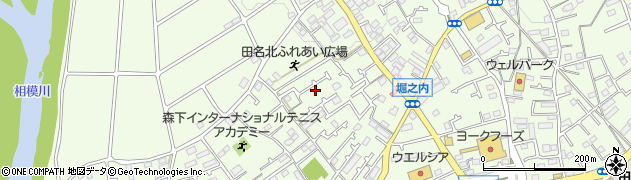 神奈川県相模原市中央区田名1858周辺の地図