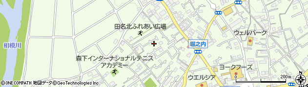 神奈川県相模原市中央区田名1858-13周辺の地図