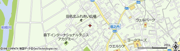 神奈川県相模原市中央区田名1858-12周辺の地図