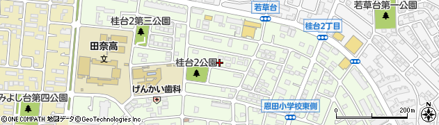 神奈川県横浜市青葉区桂台2丁目32-6周辺の地図