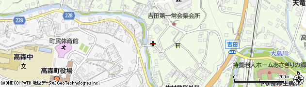 長野県下伊那郡高森町吉田462周辺の地図