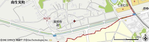 千葉県千葉市中央区南生実町847周辺の地図