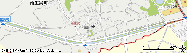 千葉県千葉市中央区南生実町855周辺の地図