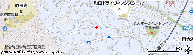 東京都町田市南大谷1385-10周辺の地図