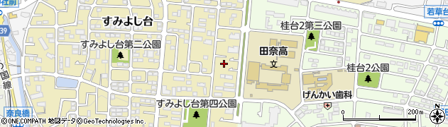 神奈川県横浜市青葉区すみよし台15-16周辺の地図