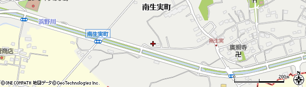 千葉県千葉市中央区南生実町572周辺の地図