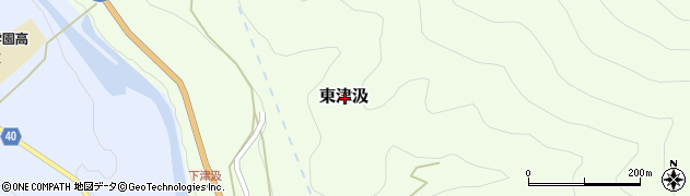岐阜県揖斐郡揖斐川町東津汲周辺の地図