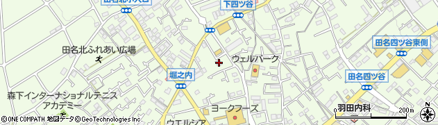 神奈川県相模原市中央区田名4738-1周辺の地図