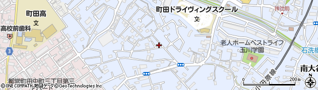 東京都町田市南大谷1385-1周辺の地図