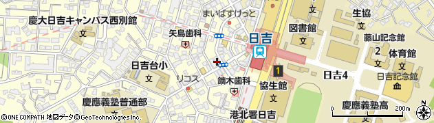 タイ式ボディケア チャイ 横浜日吉店(chai)周辺の地図