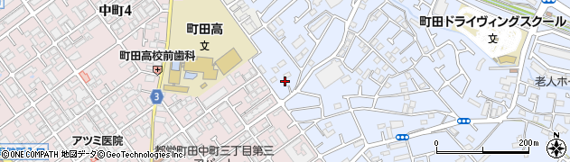 東京都町田市南大谷1595周辺の地図