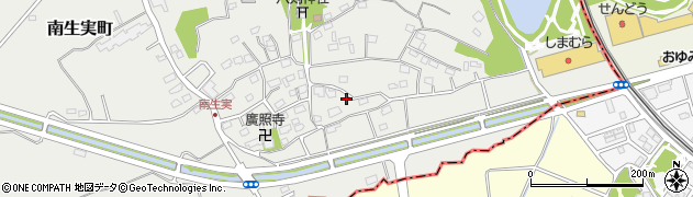 千葉県千葉市中央区南生実町848周辺の地図