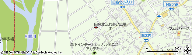 神奈川県相模原市中央区田名1799-3周辺の地図