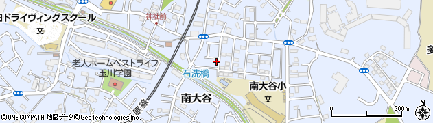 東京都町田市南大谷799-4周辺の地図