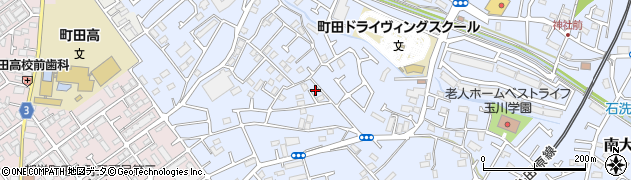 東京都町田市南大谷1385-6周辺の地図