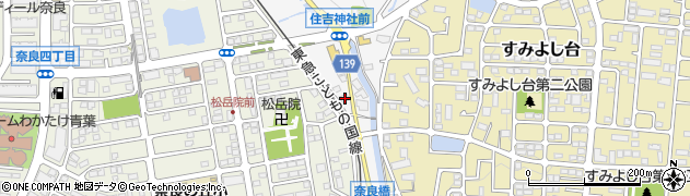 神奈川県横浜市青葉区奈良町1092周辺の地図