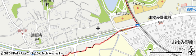 千葉県千葉市中央区南生実町788周辺の地図