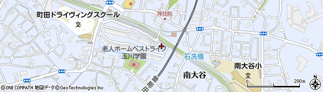東京都町田市南大谷256周辺の地図