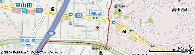 神奈川県横浜市都筑区東山田町26周辺の地図