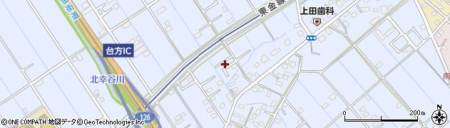 千葉県東金市台方504周辺の地図