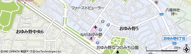 ア　イオンおゆみ野店周辺の地図