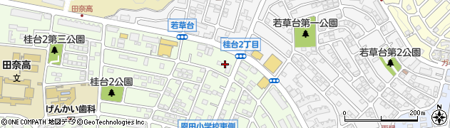 神奈川県横浜市青葉区桂台2丁目29-23周辺の地図