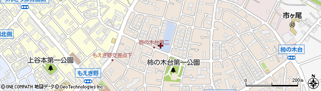 神奈川県横浜市青葉区柿の木台35周辺の地図