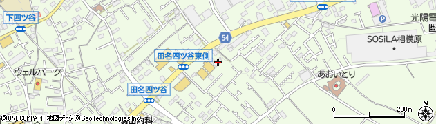 神奈川県相模原市中央区田名4302周辺の地図