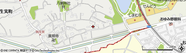 千葉県千葉市中央区南生実町843周辺の地図