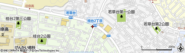 神奈川県横浜市青葉区桂台2丁目29-20周辺の地図