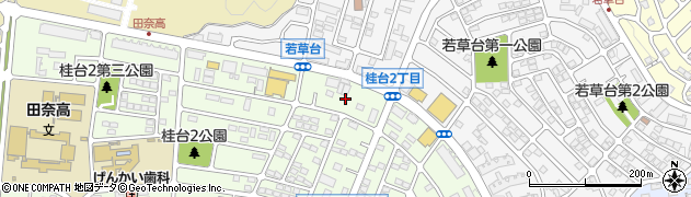 神奈川県横浜市青葉区桂台2丁目29周辺の地図